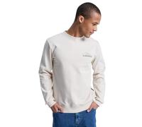 Quiksilver Basic Graphic Crew - Jersey de Forro Polar, Color Blanco