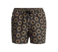 QUIKSILVER Bermudas 'Everyday Volley' miel / gris oscuro / negro M miel / gris oscuro / negro