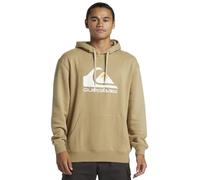 Quiksilver Big Logo Hoodie Suéter pulóver, Twill, Estándar para Hombre