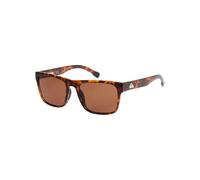 Quiksilver Bomb Lunettes de Soleil, Tortuga Brillante/marrón, Taille Unique para Hombre