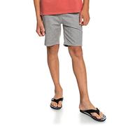 Quiksilver Boy's Everyday Chino Light Shorts (Big Kids) Light Grey Heather 28 (16 Big Kids)