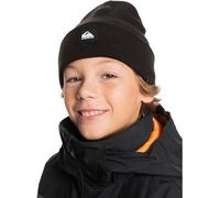 Quiksilver Brigade Youth Beanie Tapa, True Black, Estándar para Niños