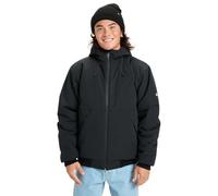 Quiksilver Brooks - Chaqueta con Capucha para Clima frío para Hombre, Color Negro, Talla XXL
