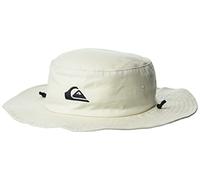 Quiksilver Bushmaster Sun Protection Floppy Visor Bucket Hat Sombrero para el Sol, Oyster Grey, L-XL Hombres