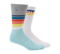 Quiksilver™ - Calcetines Largos [Pack de 2] - Hombre - ONE SIZE - Azul