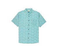 QUIKSILVER Camisa funcional 'Apero Classic' azul claro / blanco M azul claro / blanco