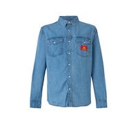 QUIKSILVER Camisa 'Uprising' azul denim XL EUR