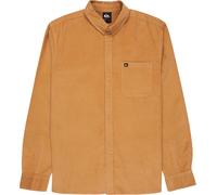 Quiksilver - Camisas - Smoke Trail Cord Shirt Khaki - Talla L - Marrón Marrón L