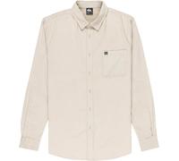 Quiksilver - Camisas - Smoke Trail Cord Shirt Moonstruck de Algodón - Talla M - Beige Beige M