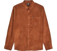 Quiksilver - Camisas - Smoke Trail Cord Shirt Rawhide - Talla S - Marrón Marrón S