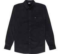 Quiksilver - Camisas - Smoke Trail Cord Shirt True Black de Algodón - Talla M - Negro Negro M