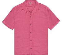 Quiksilver - Camisas - Sunrise SS Shirt Burnt Russet - Talla S - Rosa Rosa S