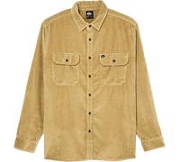 Quiksilver - Camisas - Venture Cord Shirt Kelp de Algodón - Talla L - Beige Beige L