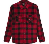 Quiksilver - Camisas - Venture Fleece Shirt Venture Polar Oxblood - Talla S - Burdeos Burdeos S