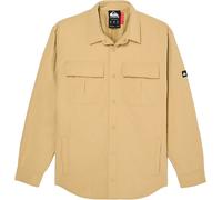 Quiksilver - Camisas - Venture Insulated Shirt Kelp de Nylon - Talla M - Beige Beige M