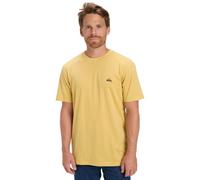 Quiksilver - Camiseta de Manga Corta básica SS tee Young Amarillo S
