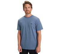 Quiksilver - Camiseta de Manga Corta básica SS tee Young Azul XS