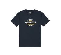 Quiksilver Camiseta de Manga Corta EV Type Line SS Niño Negro 8, Azul Marino Oscuro, 8 años