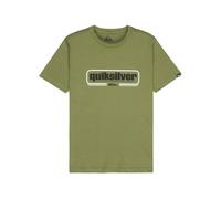 Quiksilver Camiseta Ev Box para niño, Verde Loden, 12 años
