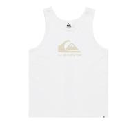 QUIKSILVER Camiseta funcional beige / blanco M beige / blanco