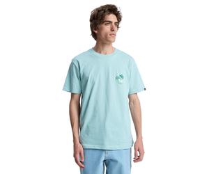 QUIKSILVER Camiseta funcional 'Evo Learning From Nature' verde / menta / verde claro L verde / menta / verde claro