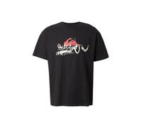 QUIKSILVER Camiseta funcional 'YG DRIFTER' rojo claro / negro / blanco L rojo claro / negro / blanco