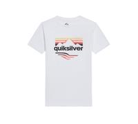 QUIKSILVER Camiseta 'HORIZON FADE' amarillo / naranja oscuro / negro / blanco 152-158 amarillo / naranja oscuro / negro / blanco