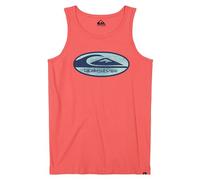 Quiksilver Camiseta sin Mangas para niño, Suave y cómoda con diseño gráfico, Enlace Coral, 14-16