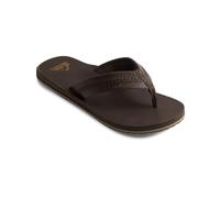 QUIKSILVER Sandalias de dedo 'CARVER NATURAL II' marrón oscuro, Talla 43