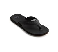 Quiksilver Carver Nubuck - Sandals For Men, Chanclas Hombre, Negro (Solid Black Sbkm), 44 EU