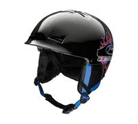 Quiksilver - Cascos esquís niños - Empire Youth Helmet Black Flame - Talla Infantil L\/XL - Negro Negro L\/XL