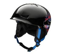 Quiksilver - Cascos esquís niños - Empire Youth Helmet Black Flame - Talla Infantil L\/XL - Negro Negro L\/XL