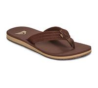 QUIKSILVER Sandalias de dedo 'CARVER' marrón 41-41,5 marrón