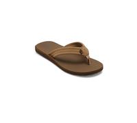 QUIKSILVER Chanclas para hombre Carver Suede Core marrón claro | 45