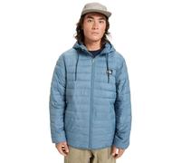 Quiksilver Chaqueta con capucha escamosa, azul, XXL