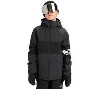 Quiksilver - Chaqueta de Nieve High in The Hood Jacket (10), Color Negro
