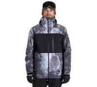 Quiksilver - Chaqueta de Nieve Sycamore Printed Jacket, Color Negro