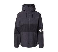 QUIKSILVER Chaqueta funcional 'HIGH IN TH HOOD' gris / negro M gris / negro