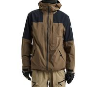 Quiksilver - Chaquetas de esquí - Forever Stretch Gore-Tex Jacket Canteen - Talla M - Marrón Marrón M