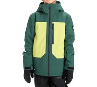 Quiksilver - Chaquetas de esquí niños - Ambition 20k Youth Jacket Trekking Green - Talla Infantil 12 años - Verde Verde 12 años