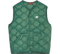 Quiksilver - Chaquetas - Fuse Urban Gilet Forest de Nylon - Talla L - Verde Verde L