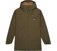 Quiksilver - Chaquetas - Overcast 3K Parka Grape Leaf de Nylon - Talla M - Caqui Caqui M