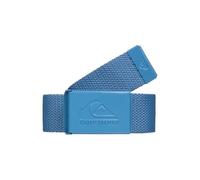 Quiksilver Cinturón de algodón PRINCIPAL SCHWACK para hombre, color azul