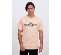 Quiksilver Comp Logo - Coral - Camiseta Hombre talla S