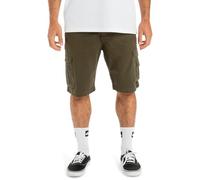 Quiksilver, Crucial Battle Cargo Pantalones Cortos, Hombres, 28, Grape Leaf