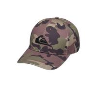 Quiksilver Gorra Decades Camo con ajuste posterior Hombre Verde