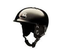 Quiksilver Empire - Casco de esquí de Nieve para niños, Color Negro