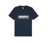 Quiksilver EV Box Shaped SS - Camiseta de Manga Corta (8), Color Negro
