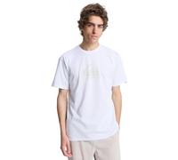 Quiksilver EV Comp Logo SS Camiseta, White, S Men's