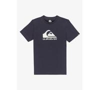 Quiksilver Camiseta de manga corta EV Comp Logo SS Estampado delantero Azul Talla 156 cm (14 años)